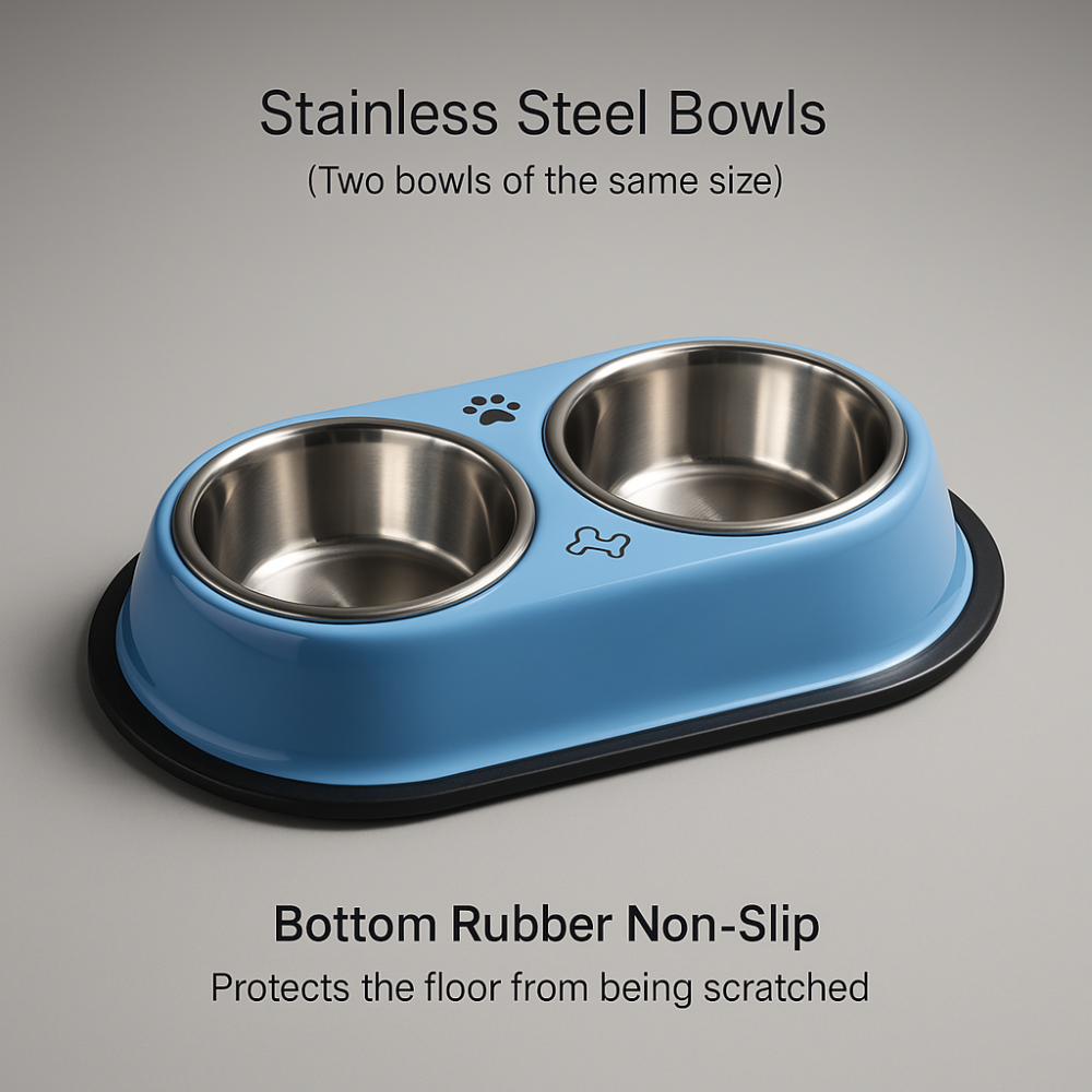 PawZilla- The Double Delight Pet Feeder