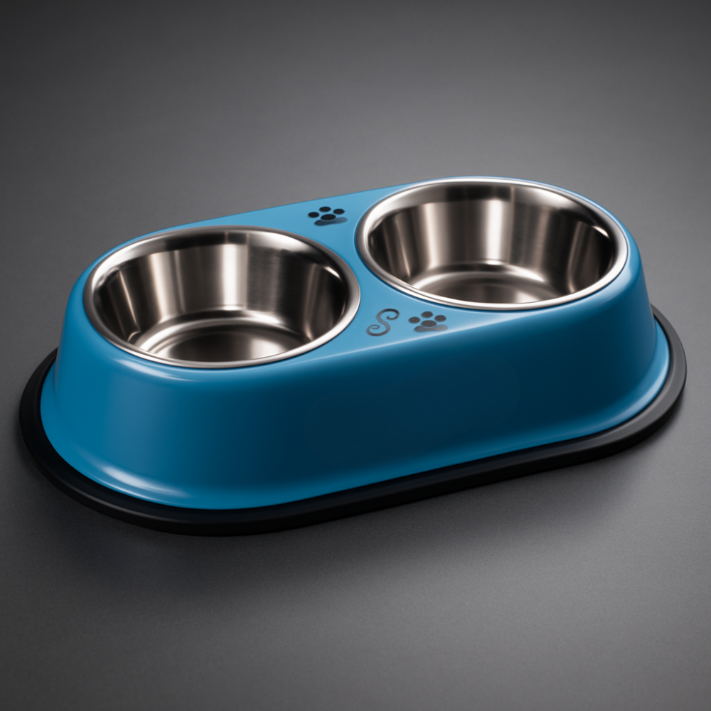PawZilla- The Double Delight Pet Feeder